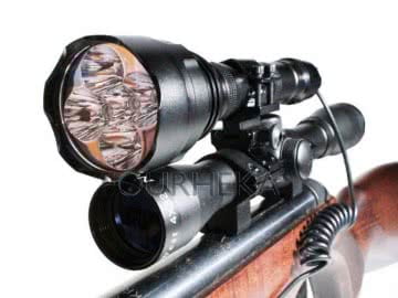 Kit Lanterna Led Vermelho ML-13 Led 2000 Lumens Modo ON / OFF