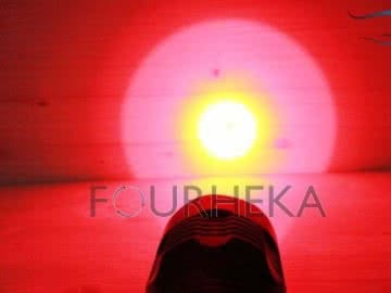 Kit Lanterna Led Vermelho ML-9 Led 1600 Lumens Modo ON / OFF