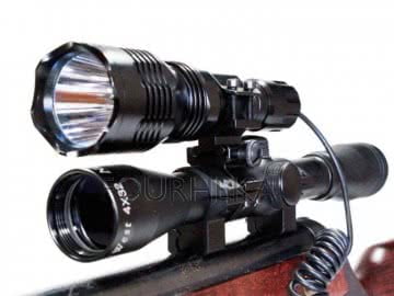 Kit Lanterna Led Vermelho ML-9 Led 1600 Lumens Modo ON / OFF