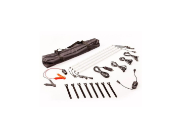 Kit 4 Barras Magnéticas de Led 50 cm para Toldos Offroad 
