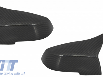 Kit Mirror Covers and Trunk Spoiler suitable for 3 Series F30 2011-2018 M4 Design Real Carbon