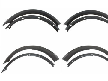 Kit Running Boards Side Steps with Fender Flares Wheel Arches suitable for Mercedes M-Class ML W164 (2005-2011)