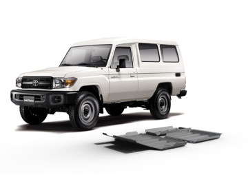 Kit completo RIVAL alumínio 6mm Land Cruiser J78/J79 2007+ (3 peças)