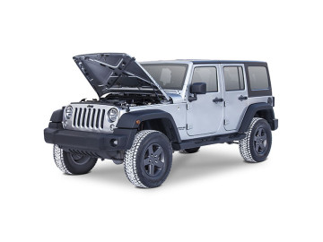 Kit de amortecedores de elevação do capot do Jeep Wrangler JK