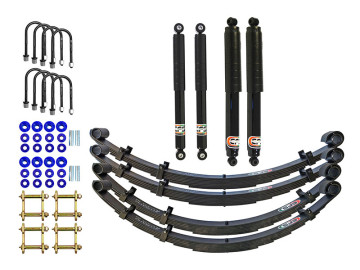 Kit de suspensão EFS +50mm ELITE Land Cruiser J45/47 1969-1980 (mola de lâmina de olho pequeno)