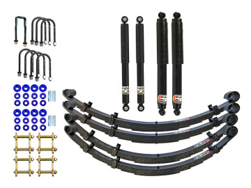 Kit de suspensão EFS +50mm ELITE Land Cruiser J45/47 1980-1987 (mola de lâmina grande olho)