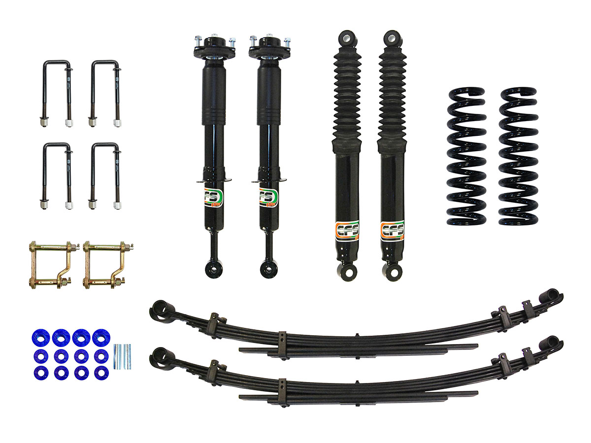 Kit de suspensão EFS ELITE HD +40 mm para Hilux 2026+