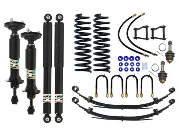 Kit de suspensão reforçada +30mm EFS HD Navara D40 2005-2015 (motor 2,5)