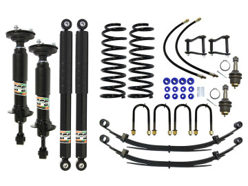 Kit de suspensão reforçada +30mm EFS Navara D40 2005-2015 (motor 2,5)