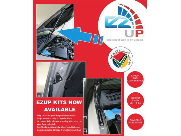  Kit elevação de capô da EzUp paraToyota Hilux 2016-