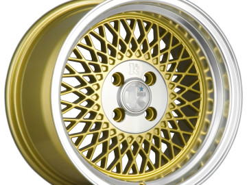 Klutch Sl1 15X8,5 Et17 4X100 Gold W/ Machined Lip