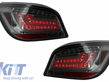 LED Bar Taillights suitable for BMW 5 Series E60 (2003-2007) Smoke