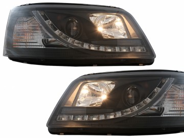 LED DAYLIGHT Headlights suitable for VW Transporter T5 (04.03-08.09)