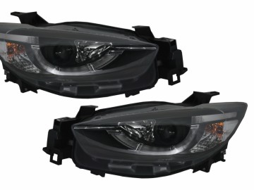 LED DRL Headlights Mazda CX5 (2011-2015) Black Xenon