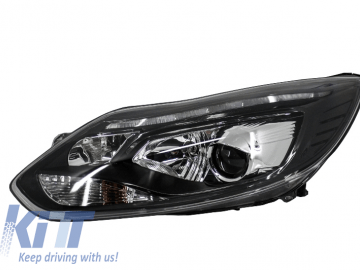 LED DRL Headlights Xenon Look suitable for FORD Focus III (2011-up)