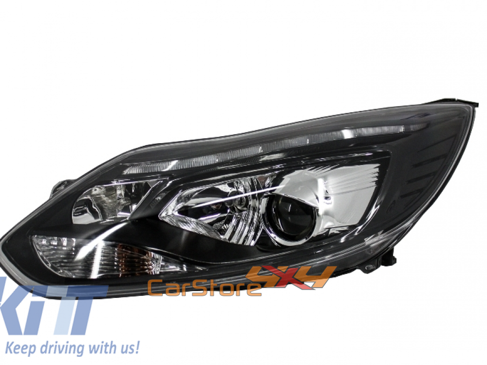 Led Drl Headlights Xenon Look Suitable For Ford Focus Iii Up