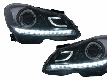 LED DRL Headlights suitable for Mercedes C-Class W204 (2007-2014)