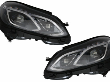LED DRL Headlights suitable for Mercedes E-Class W212 S212 Facelift (2013-2016) Upgrade Type