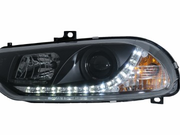 LED Headlights suitable for Alfa Romeo 156 (10.1997-06.2003) DAYLIGHT Black