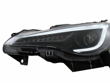 LED Headlights suitable for Toyota 86 (2012-2019) Subaru BRZ (2012-2018) Scion FR-S (2013-2016) with Sequential Dynamic Turning Lights
