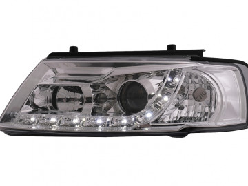 LED Headlights suitable for VW Passat B5 3B (11.1996-08.2000) Chrome
