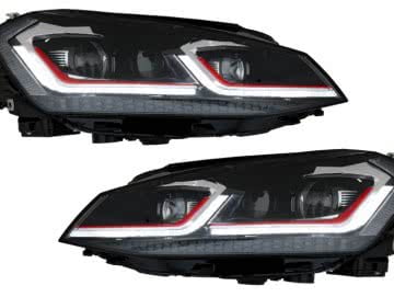 LED Headlights suitable for VW Golf 7 VII (2012-2017) RHD Facelift G7.5 GTI Look Sequential Dynamic Turning Lights
