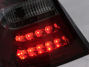 LED Light Bar Taillights suitable for BMW 1 Series E81 E87 (2004-08.2007) Red Smoke