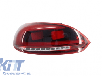 LED Taillights Light Bar suitable for VW Scirocco (2008+) Red/Clear