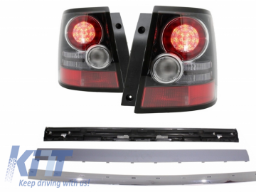 LED Taillights Rear Trunk Tailgate Conversion Kit Chrome suitable for Range ROVER Sport L320 (2005-2013) Facelift Autobiography Design