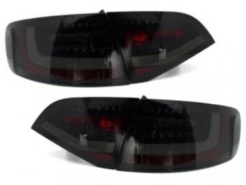 LED Taillights suitable for AUDI A4 B8 Avant (2008-2011) Black/Smoke
