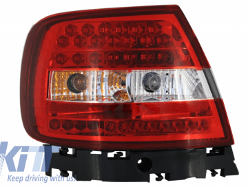 LED Taillights suitable for AUDI A4 (1994-2000) Red White