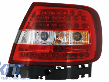 LED Taillights suitable for AUDI A4 (1994-2000) Red White