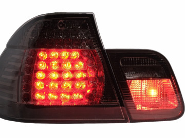 LED Taillights suitable for BMW 3 Series E46 Limousine 4D (09.2001-03.2005) Smoke