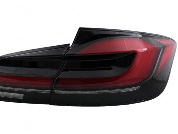 LED Taillights suitable for BMW 5 Series F10 (2011-2017) with Dynamic Sequential Turning Light Upgrade to LCI G30 Design