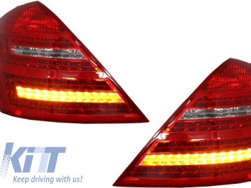 LED Taillights suitable for MERCEDES W221 S-Class (2005-2012) Facelift Design