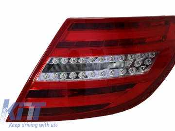 LED Taillights suitable for MERCEDES C-Class W204 (2007-2012) Facelift Design