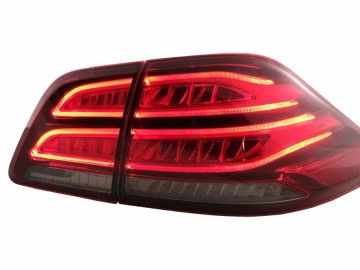 LED Taillights suitable for Mercedes M-Class W166 (2012-2015) Red White LHD