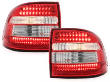 LED Taillights suitable for PORSCHE Cayenne 9PA (2003-2006) Red/Crystal