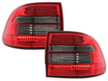 LED Taillights suitable for PORSCHE Cayenne (2003-2007) Red/Smoke