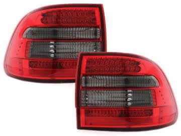 LED Taillights suitable for PORSCHE Cayenne (2003-2007) Red/Smoke