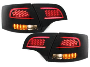 LED taillights suitable for AUDI A4 Avant B7 04-08 Black/Smoke