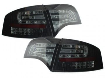 LED taillights suitable for AUDI A4 B7 Lim.04-08_LED BLINKER_blk/smoke