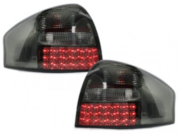 LED taillights suitable for AUDI A6 97-04_smoke