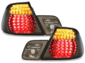 LED taillights suitable for BMW E46 cabrio 00-05 _ smoke