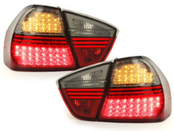 LED taillights suitable for BMW E90 _ 05-09.08 _ red/smoke