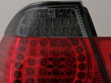 LED taillights suitable for BMW 3 SERIES E46 Sedan (05/1998-08/2001) Red&Black