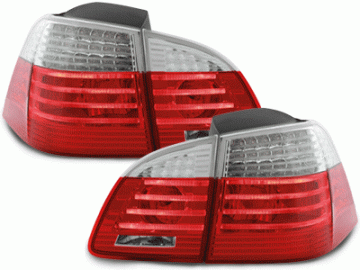 LED taillights suitable for BMW E61 Touring 04-07 red/crystal