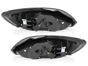 LED taillights suitable for VW suitable for VW SCIROCCO III 08-10 black