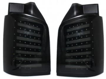 LED taillights suitable for VW T5 03-12/09 LED indicator black / smoke