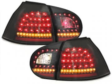 LITEC LED taillights suitable for VW Golf V 5 03-09_black
